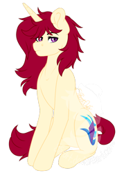 Size: 700x980 | Tagged: safe, artist:silentwolf-oficial, imported from derpibooru, oc, oc only, pony, unicorn, horn, signature, simple background, solo, transparent background, unicorn oc, watermark