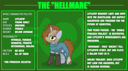 Size: 7140x4000 | Tagged: safe, artist:estories, imported from derpibooru, oc, oc only, oc:littlepip, pony, unicorn, fallout equestria, absurd resolution, hellmare, mask, revenant — fallout equestria 2, solo, vector