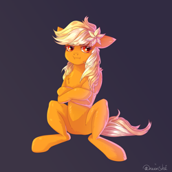 Size: 2500x2500 | Tagged: safe, artist:neonishe, imported from derpibooru, oc, oc only, oc:sunshinenya, pegasus, semi-anthro, female, females only, simple shading, sitting, solo