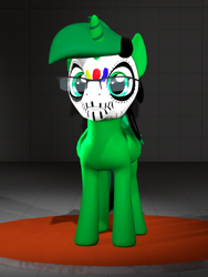 Size: 810x1080 | Tagged: safe, artist:fernando-fontes-64, imported from derpibooru, oc, oc:fernando jesús, alicorn, pony, 3d, dia de los muertos, dia de muertos, makeup, male, male oc, mexican, mexico, sfm pony, skull make up, source filmmaker