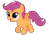 Size: 2926x2050 | Tagged: safe, artist:tardifice, imported from derpibooru, scootaloo, pegasus, pony, cute, cutealoo, simple background, solo, transparent background, vector