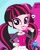 Size: 850x1050 | Tagged: safe, artist:rjp.rammy, imported from derpibooru, monster girl, vampire, equestria girls, barely eqg related, clothes, crossover, cute, cute little fangs, draculaura, ear piercing, earring, equestria girls style, equestria girls-ified, fangs, female, jewelry, lipstick, lockers, looking at you, mattel, monster, monster high, necklace, piercing, solo, vegan, vegetarian