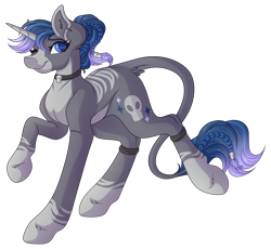 Size: 3500x3216 | Tagged: safe, artist:amazing-artsong, imported from derpibooru, oc, oc only, oc:grim hollow, pony, unicorn, female, high res, mare, simple background, solo, transparent background