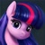 Size: 1024x1024 | Tagged: safe, artist:thisponydoesnotexist, imported from derpibooru, oc, pony, ai content, ai generated, bust, generator:thisponydoesnotexist, heterochromia, neural network, not twilight sparkle, portrait, solo