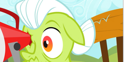 Size: 905x451 | Tagged: safe, imported from derpibooru, screencap, granny smith, earth pony, pony, sisterhooves social, eye scream, female, floppy ears, mare, pain, solo