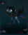 Size: 1855x2335 | Tagged: safe, artist:lightningbolt, derpibooru exclusive, imported from derpibooru, part of a set, earth pony, fish, pony, undead, zombie, zombie pony, .svg available, blood, bloodshot eyes, bone, bring me the horizon, bubble, clothes, fangs, glasgow smile, long sleeves, male, offscreen character, oliver sykes, open mouth, ponified, rainbow blood, reaching, scar, shirt, show accurate, solo focus, stallion, stitches, svg, tattoo, underwater, vector