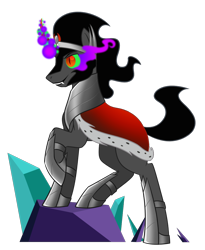 Size: 900x1100 | Tagged: safe, artist:enigmadoodles, imported from derpibooru, king sombra, pony, dark magic, magic, simple background, solo, transparent background