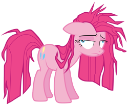 Size: 8500x7000 | Tagged: safe, artist:tardifice, imported from derpibooru, pinkie pie, earth pony, pony, yakity-sax, absurd resolution, depressed, female, mare, pinkamena diane pie, simple background, solo, transparent background, vector