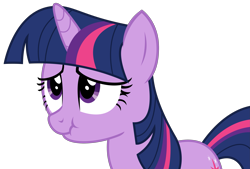 Size: 3163x2141 | Tagged: safe, artist:sketchmcreations, imported from derpibooru, twilight sparkle, pony, unicorn, baby cakes, cute, female, mare, scrunchy face, simple background, solo, transparent background, twiabetes, unicorn twilight, vector