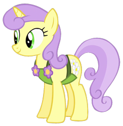 Size: 788x810 | Tagged: safe, artist:magicuniclaws, imported from derpibooru, sunshine petals, pony, unicorn, apron, clothes, female, mare, simple background, solo, transparent background