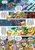 Size: 1204x1700 | Tagged: safe, artist:tarkron, imported from derpibooru, applejack, fluttershy, earth pony, griffon, pegasus, pony, comic:what happens in las pegasus, clothes, coat, comic, food, freckles, hat, hooves on belly, newspaper, pie, sad, scared, scratches, shrunken pupils, this will not end well, train station