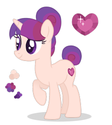 Size: 894x1000 | Tagged: safe, artist:magicuniclaws, imported from derpibooru, oc, oc only, pony, unicorn, female, magical lesbian spawn, mare, offspring, parent:moondancer, parent:princess cadance, simple background, solo, transparent background