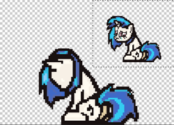 Size: 560x400 | Tagged: safe, artist:softlava, dj pon-3, vinyl scratch, crying, game:element of justice, pixel art