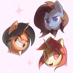 Size: 4000x4000 | Tagged: safe, artist:mirroredsea, imported from derpibooru, oc, oc only, pony, unicorn, bust, oc name needed, oc needed, portrait