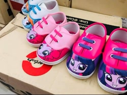 Size: 1076x807 | Tagged: safe, imported from derpibooru, pinkie pie, rainbow dash, twilight sparkle, equestria girls, clothes, doll, equestria girls minis, merchandise, shoes, thailand, toy