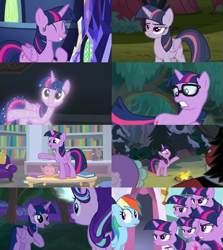 Size: 1439x1616 | Tagged: safe, edit, edited screencap, imported from derpibooru, screencap, cozy glow, lord tirek, mean twilight sparkle, ocellus, queen chrysalis, rainbow dash, sci-twi, starlight glimmer, thorax, tree of harmony, twilight sparkle, alicorn, centaur, changedling, changeling, pony, unicorn, a canterlot wedding, equestria girls, equestria girls series, frenemies (episode), season 2, season 6, season 8, spring breakdown, the mean 6, to where and back again, what lies beneath, disguise, disguised changeling, equestria girls ponified, fake twilight, glasses, treelight sparkle, twilight sparkle (alicorn), unicorn sci-twi, unicorn twilight