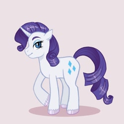 Size: 1080x1080 | Tagged: dead source, safe, artist:andressuperhell, artist:smol_andriusha, imported from derpibooru, rarity, pony, unicorn, female, hoof polish, makeup, mare, raised hoof, solo