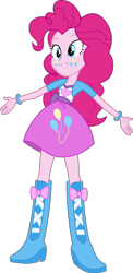 Size: 640x1312 | Tagged: safe, edit, editor:mario101, imported from derpibooru, pinkie pie, earth pony, human, equestria girls, alternative cutie mark placement, balloon, cutie mark, cutie mark on human, facial cutie mark, humanized, owner:mario101, simple background, solo, transparent background