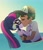 Size: 1800x2095 | Tagged: safe, artist:cxpcakes, imported from derpibooru, sci-twi, timber spruce, twilight sparkle, equestria girls, equestria girls series, adorkable, beach, cap, clothes, couple, cute, digital art, dork, duo, female, flower, flower in hair, hat, kissing, lifeguard, lifeguard timber, lip to lip contact, male, sci-twi swimsuit, shipping, sleeveless, straight, swimsuit, timberbetes, timbertwi, twiabetes, water, watermark