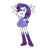 Size: 1280x1280 | Tagged: safe, edit, editor:mario101, imported from derpibooru, rarity, human, unicorn, equestria girls, hand on hip, humanized, owner:mario101, pegasus rarity, ponied up, race swap, simple background, solo, transparent background, wings