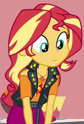 Size: 650x950 | Tagged: safe, imported from derpibooru, screencap, sunset shimmer, equestria girls, equestria girls series, holidays unwrapped, spoiler:eqg series (season 2), cropped, cute, female, geode of empathy, magical geodes, saving pinkie's pie, shimmerbetes, solo