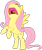 Size: 2256x2658 | Tagged: safe, artist:kooner-cz, imported from derpibooru, fluttershy, pegasus, pony, green isn't your color, bipedal, eyes closed, inhaling, nose in the air, open mouth, simple background, solo, transparent background, uvula, vector