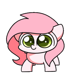 Size: 748x748 | Tagged: safe, artist:sugar morning, imported from derpibooru, oc, oc only, oc:sugar morning, pegasus, pony, animated, chibi, cute, dancing, female, gif, loop, mare, ocbetes, simple background, solo, squishy, transparent background