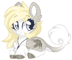 Size: 1614x1340 | Tagged: safe, artist:cinnamontee, imported from derpibooru, oc, oc only, oc:tegan, pegasus, pony, chibi, female, lying down, mare, prone, simple background, solo, transparent background