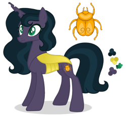 Size: 1500x1379 | Tagged: safe, artist:magicuniclaws, imported from derpibooru, oc, oc only, changepony, hybrid, pony, magical lesbian spawn, offspring, parent:mane-iac, parent:queen chrysalis, simple background, solo, transparent background