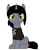 Size: 2450x3050 | Tagged: safe, artist:dacaoo, imported from derpibooru, pony, unicorn, clothes, commission, disguise, disguised siren, fangs, horn, jewelry, kellin quinn, male, necklace, ponified, shirt, simple background, sleeping with sirens, slit eyes, slit pupils, solo, stallion, t-shirt, television, transparent background