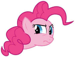 Size: 2491x1878 | Tagged: safe, artist:sketchmcreations, imported from derpibooru, pinkie pie, earth pony, pony, baby cakes, :s, annoyed, female, mare, simple background, solo, transparent background, vector, wavy mouth