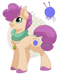 Size: 1200x1500 | Tagged: safe, artist:itstaylor-made, imported from derpibooru, oc, oc only, oc:slip stitch, earth pony, pony, female, mare, simple background, solo, transparent background