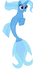 Size: 437x976 | Tagged: safe, artist:qjosh, imported from derpibooru, trixie, seapony (g4), seaponified, seapony trixie, simple background, solo, species swap, white background