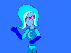 Size: 800x600 | Tagged: safe, artist:alexeigribanov, imported from derpibooru, trixie, alien, human, equestria girls, 1000 hours in ms paint, clothes, looking up, suit