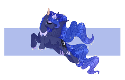 Size: 1870x1207 | Tagged: safe, artist:lunawolf28, artist:luuny-luna, imported from derpibooru, princess luna, alicorn, pony, eyes closed, simple background, solo, transparent background