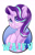 Size: 825x1275 | Tagged: safe, artist:halley-valentine, artist:hobbes-maxwell, imported from derpibooru, starlight glimmer, pony, unicorn, badge, female, heart eyes, simple background, solo, waifu, waifu badge, white background, wingding eyes