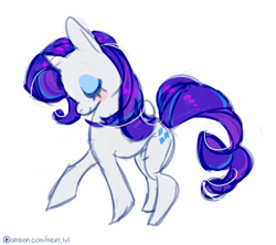 Size: 800x709 | Tagged: safe, artist:next-lvl, imported from derpibooru, rarity, pony, unicorn, eyes closed, female, mare, profile, simple background, solo, white background