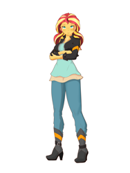 Size: 6000x8000 | Tagged: safe, artist:chedx, imported from derpibooru, sunset shimmer, equestria girls, female, looking at you, solo