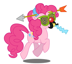 Size: 1111x1000 | Tagged: safe, artist:jackiephantom13, imported from derpibooru, pinkie pie, earth pony, pony, female, glasses, mare, simple background, solo, transparent background, vector