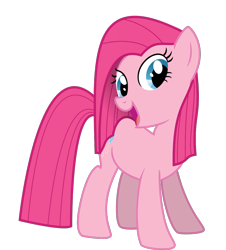 Size: 1024x1132 | Tagged: safe, artist:eagle1division, imported from derpibooru, pinkie pie, earth pony, pony, female, looking at you, mare, open mouth, pinkamena diane pie, simple background, solo, transparent background, vector