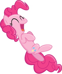 Size: 2247x2669 | Tagged: safe, artist:blueblitzie, imported from derpibooru, pinkie pie, earth pony, pony, female, laughing, mare, simple background, solo, transparent background, vector