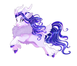 Size: 3500x3000 | Tagged: safe, artist:gigason, imported from derpibooru, oc, oc only, deer, deer pony, original species, chest fluff, female, simple background, solo, transparent background, unshorn fetlocks