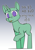 Size: 700x1000 | Tagged: safe, artist:dacaoo, imported from derpibooru, pony, commission, simple background, solo, tongue out, ych example, your character here