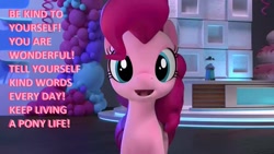 Size: 1280x720 | Tagged: safe, imported from derpibooru, screencap, pinkie pie, earth pony, pony, hello pinkie pie, 3d, female, mare, solo