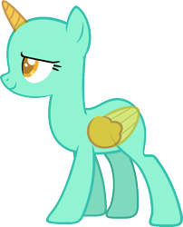 Size: 983x1216 | Tagged: safe, artist:pegasski, imported from derpibooru, oc, oc only, alicorn, pony, the washouts (episode), alicorn oc, bald, base, eyelashes, horn, simple background, smiling, solo, transparent background, two toned wings, wings