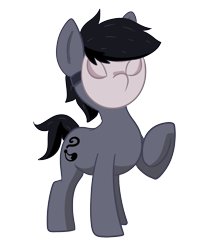 Size: 1200x1400 | Tagged: safe, artist:imposter dude, imported from derpibooru, oc, oc only, oc:imposter, earth pony, pony, derpibooru community collaboration, 2021 community collab, community collab, earth pony oc, mask, simple background, solo, transparent background