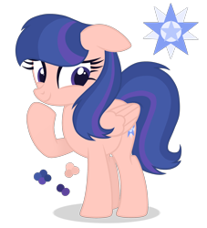 Size: 2000x2200 | Tagged: safe, artist:magicuniclaws, imported from derpibooru, oc, oc only, pegasus, pony, female, floppy ears, mare, offspring, parent:flash sentry, parent:twilight sparkle, parents:flashlight, simple background, solo, transparent background
