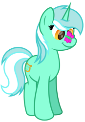 Size: 2386x3433 | Tagged: safe, artist:ponkus, imported from derpibooru, lyra heartstrings, butterfly, pony, unicorn, butterfly on nose, cute, female, insect on nose, mare, simple background, solo, transparent background