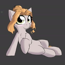 Size: 2362x2362 | Tagged: safe, artist:jubyskylines, imported from derpibooru, oc, oc only, oc:absinthe hyacinthum, earth pony, pony, looking at you, solo