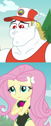 Size: 2705x6652 | Tagged: safe, edit, edited edit, edited screencap, imported from derpibooru, screencap, bulk biceps, fluttershy, equestria girls, equestria girls series, forgotten friendship, legend of everfree, clothes, female, flutterbulk, male, one-piece swimsuit, shipping, shipping domino, straight, swimsuit, swimsuit edit